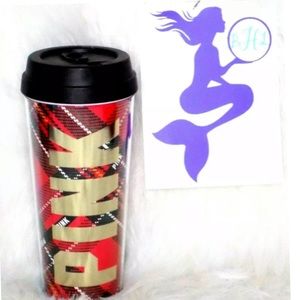 Victoria’s Secret PINK Plaid Tumbler Cup
